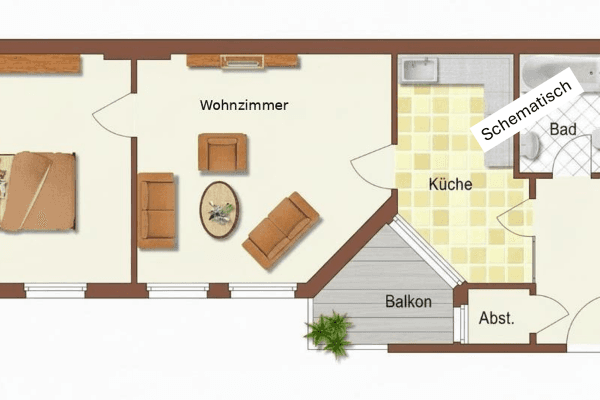 2 bedroom flat to rent, 61 m², Immermannstraße 4, Magdeburg, Saxony-Anhalt 2 bedroom flat to rent, 61 m², Immermannstraße 4, Magdeburg, Saxony-Anhalt