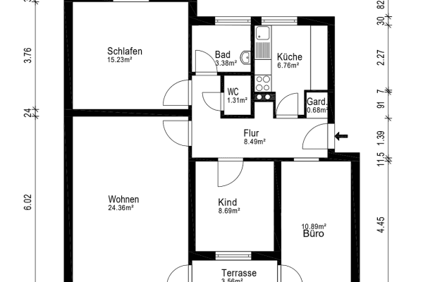 4 bedroom flat for sale, 81 m², Oldenburg 4 bedroom flat for sale, 81 m², Oldenburg