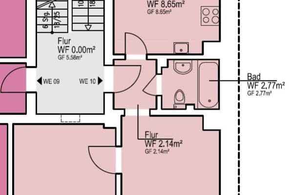 2 bedroom flat to rent, 43 m², Krayer Str. 28, Bochum 2 bedroom flat to rent, 43 m², Krayer Str. 28, Bochum