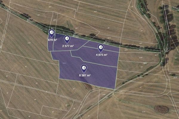 plot for sale, 8,309 m², Dolní Bousov plot for sale, 8,309 m², Dolní Bousov