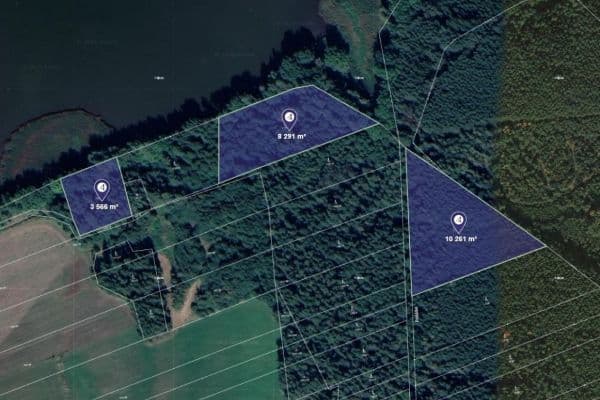 plot for sale, 22,118 m², Lužnice, Jihočeský Region plot for sale, 22,118 m², Lužnice, Jihočeský Region