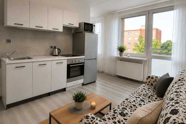 1 bedroom flat to rent, 26 m², Vitry, Kladno 1 bedroom flat to rent, 26 m², Vitry, Kladno