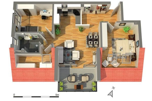 2 bedroom with open-plan kitchen flat to rent, 79 m², Paderborn, North Rhine-Westphalia 2 bedroom with open-plan kitchen flat to rent, 79 m², Paderborn, North Rhine-Westphalia