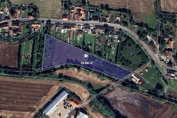 plot for sale, 2,296 m², Stradonice plot for sale, 2,296 m², Stradonice
