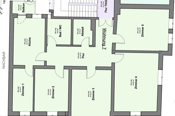5 bedroom flat to rent, 139 m², Veitshöchheimerstraße 16, Würzburg, Bavaria 5 bedroom flat to rent, 139 m², Veitshöchheimerstraße 16, Würzburg, Bavaria