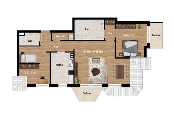 3 bedroom flat for sale, 87 m², Marburg, Hesse 3 bedroom flat for sale, 87 m², Marburg, Hesse