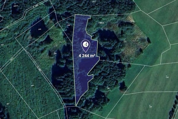 plot for sale, 4,244 m², Čechtice plot for sale, 4,244 m², Čechtice