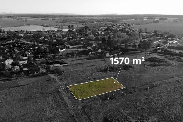 plot for sale, 1,570 m², Třeboň plot for sale, 1,570 m², Třeboň