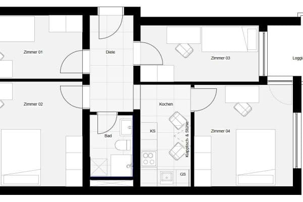 4 bedroom flat for sale, 64 m², München, Bavaria 4 bedroom flat for sale, 64 m², München, Bavaria