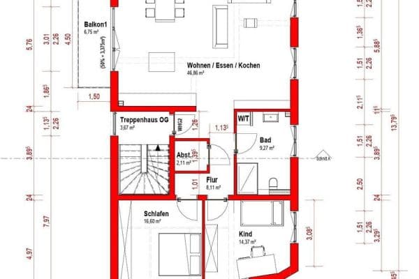 3 bedroom flat to rent, 98 m², Kirchgasse 11, Rossdorf (bei Darmstadt) 3 bedroom flat to rent, 98 m², Kirchgasse 11, Rossdorf (bei Darmstadt)