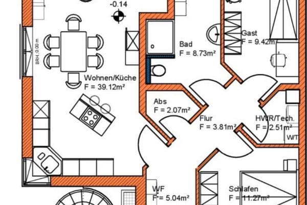 3 bedroom flat to rent, 86 m², Gemünden 3 bedroom flat to rent, 86 m², Gemünden