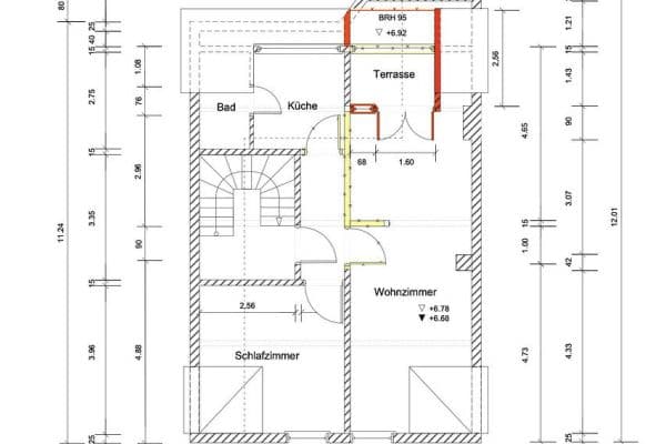 2 bedroom flat to rent, 58 m², Urfeystraße 8, Krefeld 2 bedroom flat to rent, 58 m², Urfeystraße 8, Krefeld