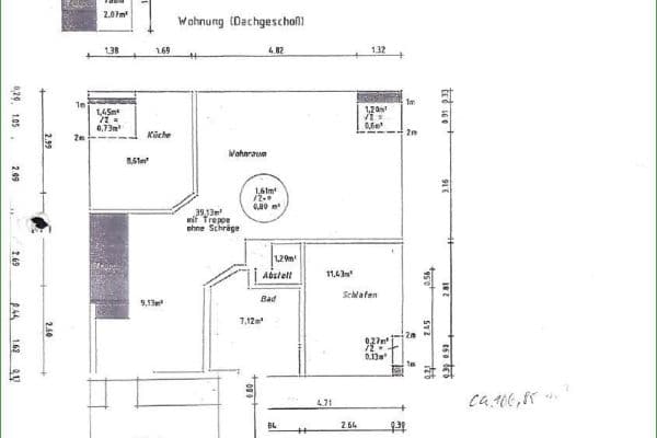 4 bedroom flat to rent, 98 m², Abendstr. 15 b, Magdeburg 4 bedroom flat to rent, 98 m², Abendstr. 15 b, Magdeburg