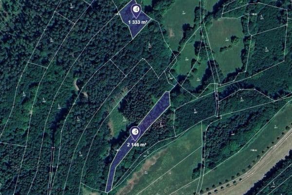 plot for sale, 3,479 m², Lutonina, Zlínský Region plot for sale, 3,479 m², Lutonina, Zlínský Region