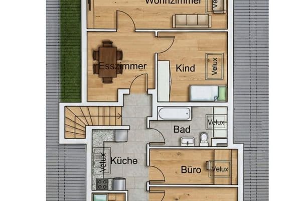 4 bedroom flat to rent, 90 m², Buchholz 4 bedroom flat to rent, 90 m², Buchholz
