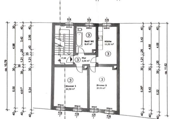 1 bedroom with open-plan kitchen flat for sale, 64 m², Amerikaner Str. 13, Mannheim 1 bedroom with open-plan kitchen flat for sale, 64 m², Amerikaner Str. 13, Mannheim