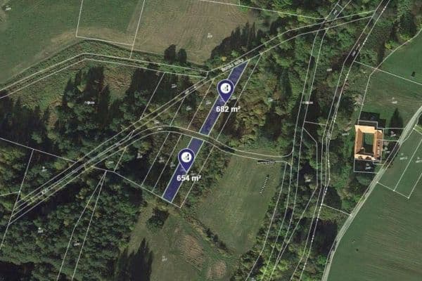 plot for sale, 1,336 m², Suchdol nad Lužnicí, Jihočeský Region plot for sale, 1,336 m², Suchdol nad Lužnicí, Jihočeský Region