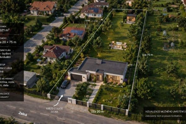 plot for sale, 1,521 m², Brno plot for sale, 1,521 m², Brno