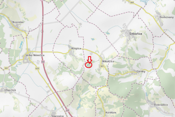 plot for sale, 2,475 m², Nikolčice plot for sale, 2,475 m², Nikolčice