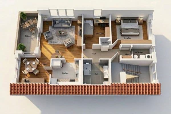 3 bedroom flat for sale, 69 m², Bad Zwischenahn 3 bedroom flat for sale, 69 m², Bad Zwischenahn