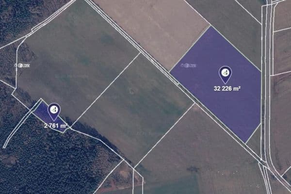 plot for sale, 5,831 m², Arnoltice plot for sale, 5,831 m², Arnoltice