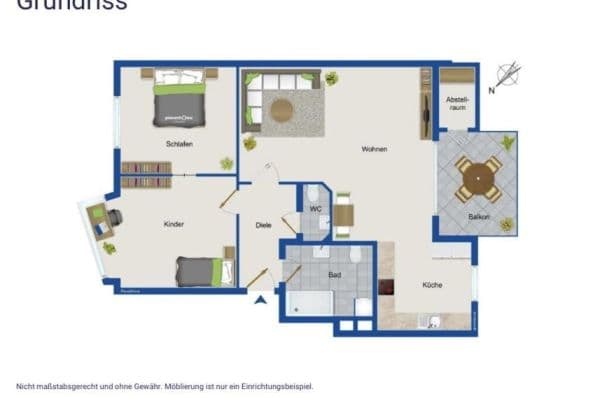 3 bedroom flat to rent, 85 m², Düsseldorf 3 bedroom flat to rent, 85 m², Düsseldorf