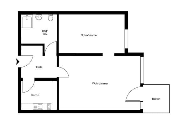2 bedroom flat for sale, 34 m², München, Bavaria 2 bedroom flat for sale, 34 m², München, Bavaria