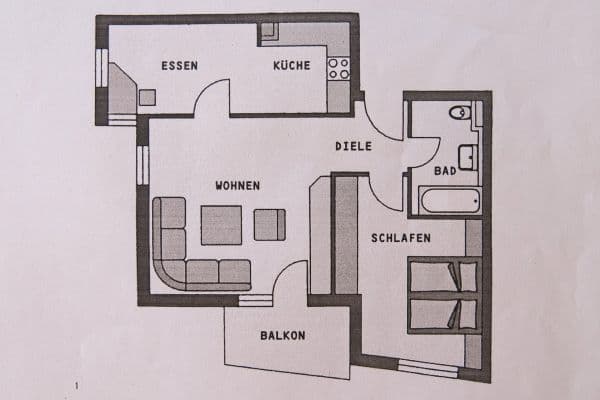 1 bedroom with open-plan kitchen flat to rent, 60 m², Kirchheimer Str. 9, Zell unter Aichelberg 1 bedroom with open-plan kitchen flat to rent, 60 m², Kirchheimer Str. 9, Zell unter Aichelberg