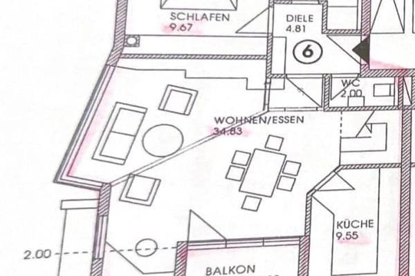 2 bedroom with open-plan kitchen flat for sale, 96 m², Altdorf 2 bedroom with open-plan kitchen flat for sale, 96 m², Altdorf