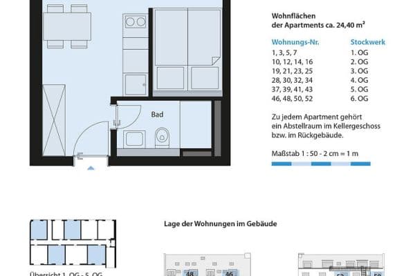 1 bedroom flat to rent, 25 m², Leonrodstrasse 18, München, Bavaria 1 bedroom flat to rent, 25 m², Leonrodstrasse 18, München, Bavaria