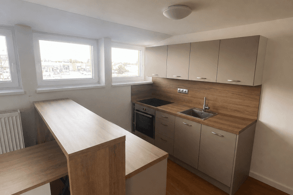 1 bedroom with open-plan kitchen flat to rent, 47 m², Unhošťská, Hostivice 1 bedroom with open-plan kitchen flat to rent, 47 m², Unhošťská, Hostivice