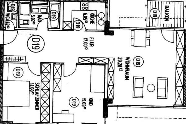 3 bedroom flat to rent, 88 m², Wilhelmstr. 37, Böblingen 3 bedroom flat to rent, 88 m², Wilhelmstr. 37, Böblingen