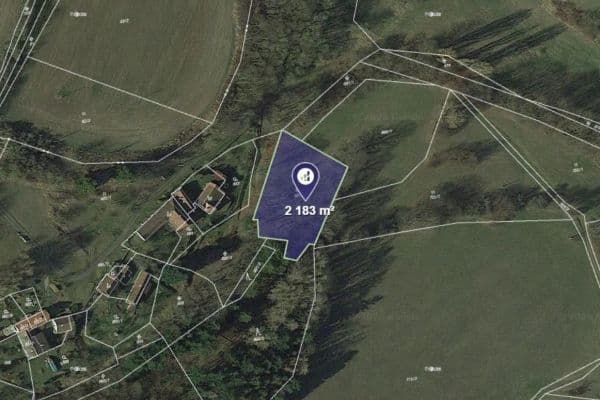 plot for sale, 1,092 m², Počepice plot for sale, 1,092 m², Počepice