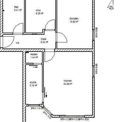 2 bedroom with open-plan kitchen flat to rent, 75 m², Curfeßstraße 33, Aalen, Baden-Württemberg 2 bedroom with open-plan kitchen flat to rent, 75 m², Curfeßstraße 33, Aalen, Baden-Württemberg