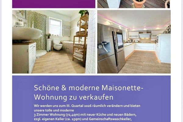 3 bedroom flat for sale, 74 m², Berlin, Berlin 3 bedroom flat for sale, 74 m², Berlin, Berlin