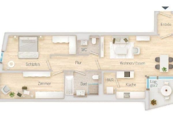 3 bedroom flat for sale, 88 m², Maxfeldstr., Nürnberg, Bavaria 3 bedroom flat for sale, 88 m², Maxfeldstr., Nürnberg, Bavaria