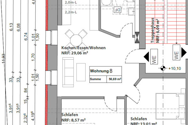 3 bedroom flat to rent, 57 m², Regensburg 3 bedroom flat to rent, 57 m², Regensburg
