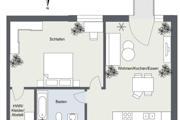 2 bedroom flat to rent, 63 m², Brookredder 2e, Traventhal 2 bedroom flat to rent, 63 m², Brookredder 2e, Traventhal