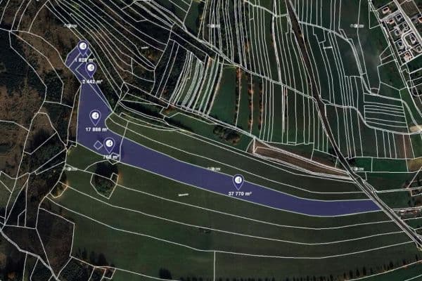 plot for sale, 60,688 m², Sedlejov plot for sale, 60,688 m², Sedlejov