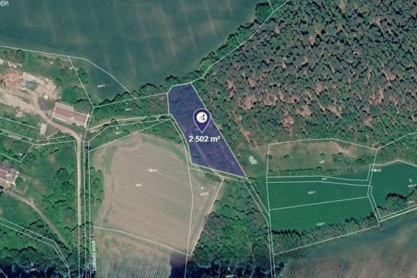 plot for sale, 2,502 m², Tuchořice plot for sale, 2,502 m², Tuchořice