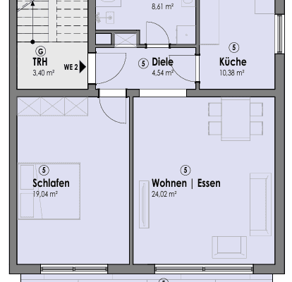 2 bedroom flat for sale, 74 m², Berliner Ring 10, Viernheim 2 bedroom flat for sale, 74 m², Berliner Ring 10, Viernheim