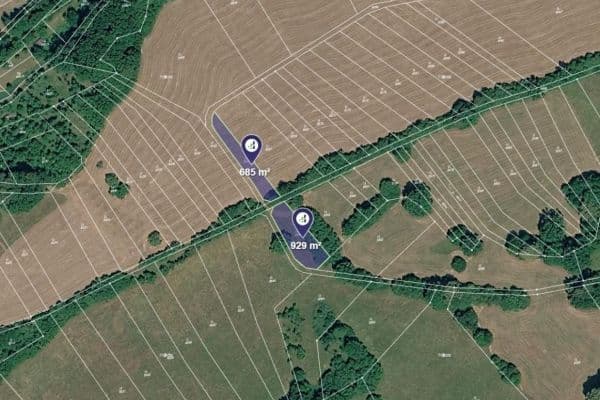 plot for sale, 1,614 m², Javorník, Jihomoravský Region plot for sale, 1,614 m², Javorník, Jihomoravský Region