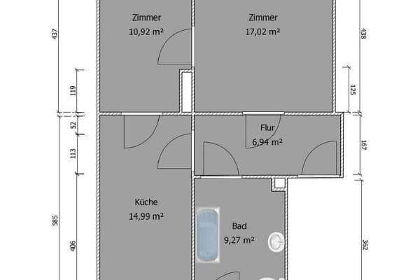 2 bedroom flat to rent, 60 m², Triftstr. 29, Halle, Saxony-Anhalt 2 bedroom flat to rent, 60 m², Triftstr. 29, Halle, Saxony-Anhalt