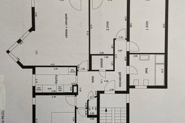 3 bedroom with open-plan kitchen flat to rent, 115 m², Filderstadt 3 bedroom with open-plan kitchen flat to rent, 115 m², Filderstadt