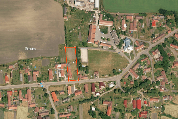 plot for sale, 2,169 m², Židovice plot for sale, 2,169 m², Židovice