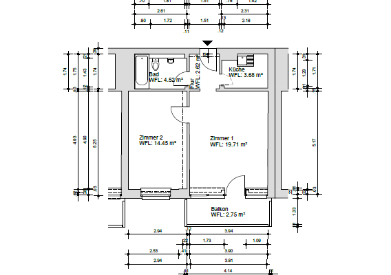2 bedroom flat to rent, 48 m², Berlin, Berlin 2 bedroom flat to rent, 48 m², Berlin, Berlin