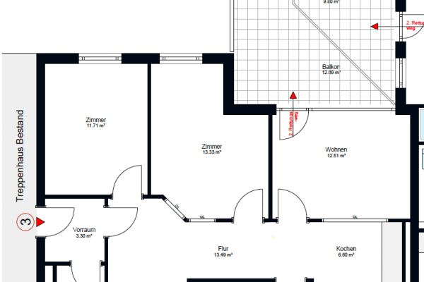 4 bedroom flat to rent, 80 m², Molktestraße 56, Heilbronn, Baden-Württemberg 4 bedroom flat to rent, 80 m², Molktestraße 56, Heilbronn, Baden-Württemberg