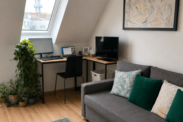 Studio flat to rent, 37 m², Roháčova, Praha Studio flat to rent, 37 m², Roháčova, Praha