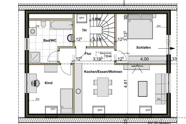3 bedroom flat to rent, 65 m², Vöhringen 3 bedroom flat to rent, 65 m², Vöhringen