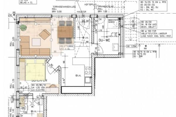 1 bedroom with open-plan kitchen flat to rent, 50 m², Kirchheim 1 bedroom with open-plan kitchen flat to rent, 50 m², Kirchheim